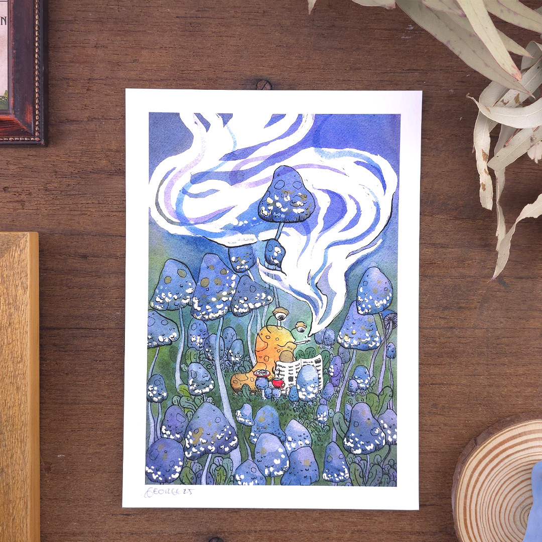 Morning Coffee Fine Art Print