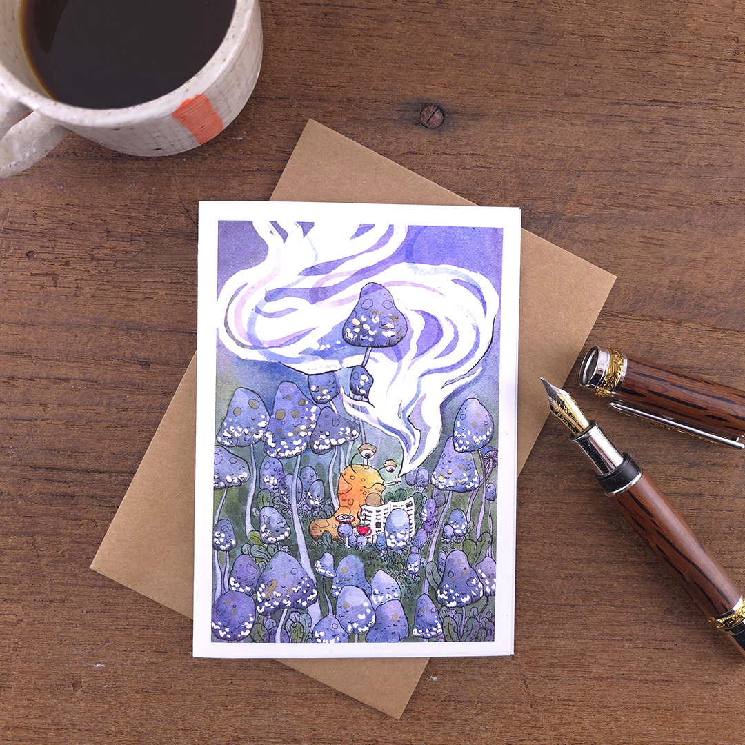 Slug Greeting Card Pack