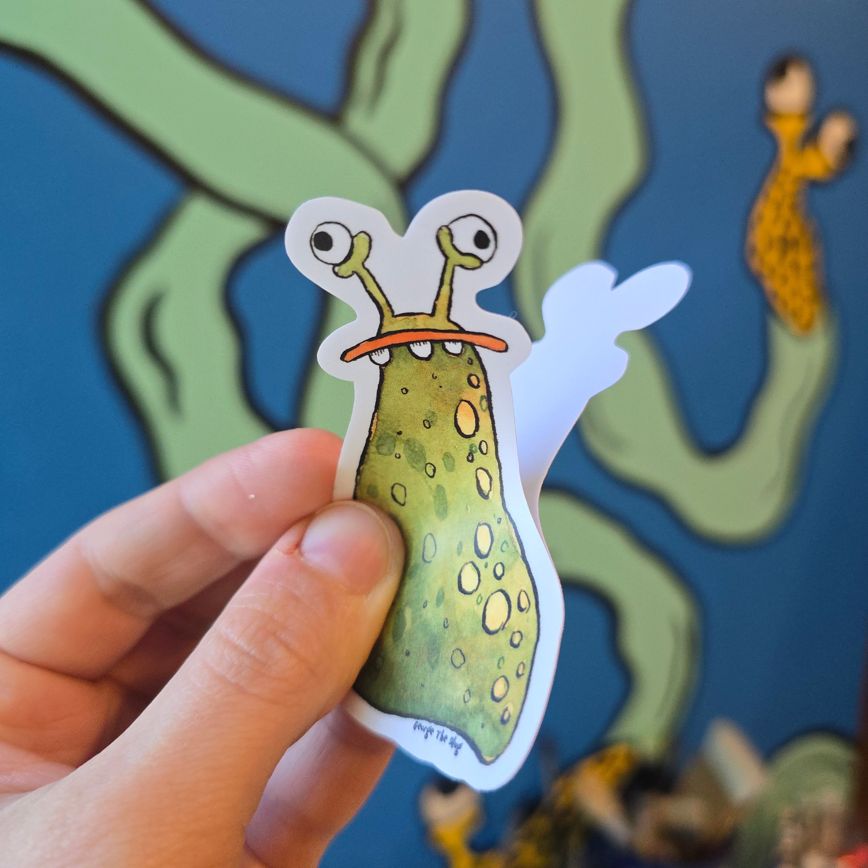 Slug Pack and Friend Vinyl Stickers