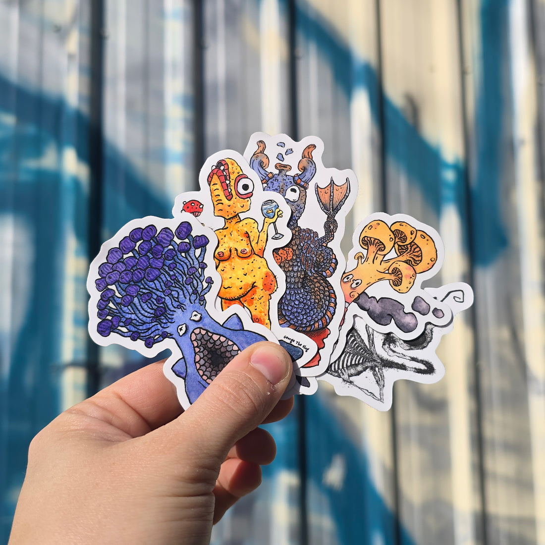 Monster Pack  Vinyl Stickers