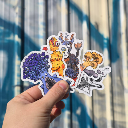Monster Pack  Vinyl Stickers