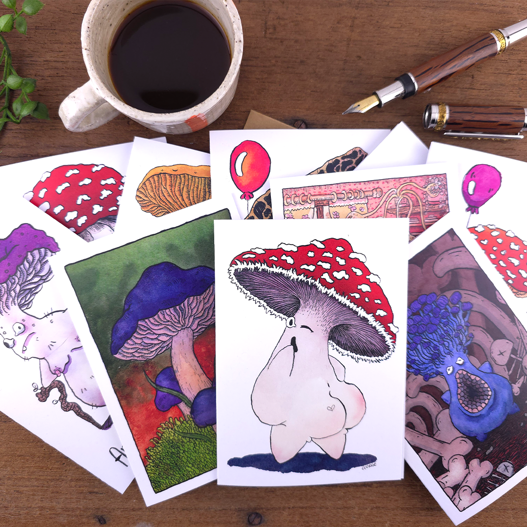 Mushroom Card Pack