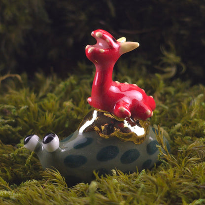 Ceramic Slug: Kit and Kitten