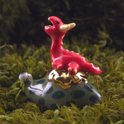 Ceramic Slug: Kit and Kitten