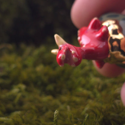 Ceramic Slug: Kit and Kitten