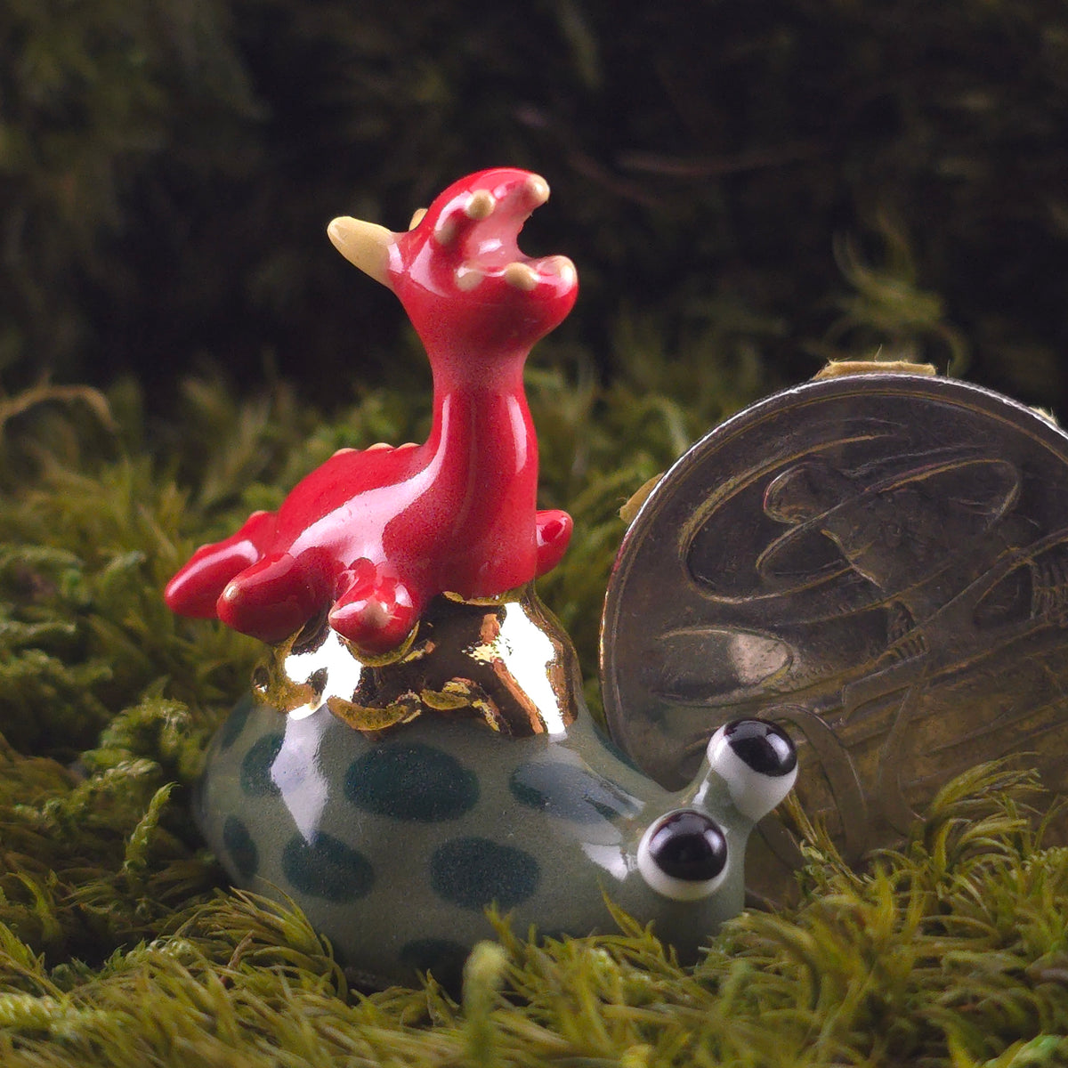 Ceramic Slug: Kit and Kitten
