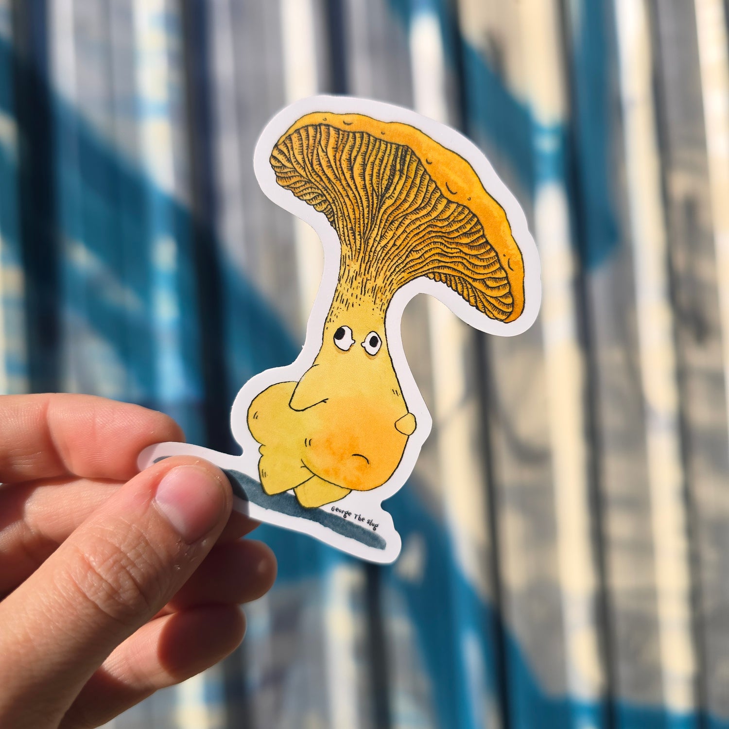Full and Confused vinyl Sticker