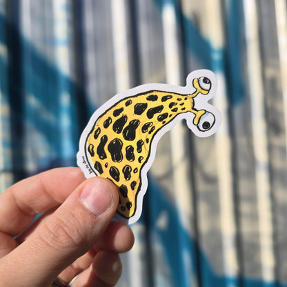 Banana Slug  Vinyl Sticker