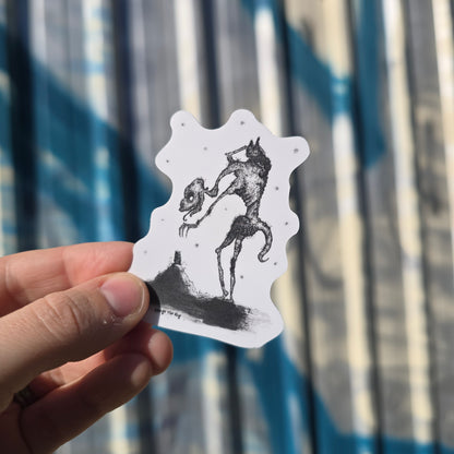 Night Friend  Vinyl Sticker