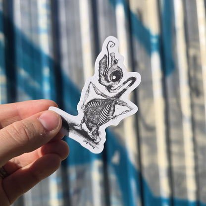 Inside Monster  Vinyl Sticker