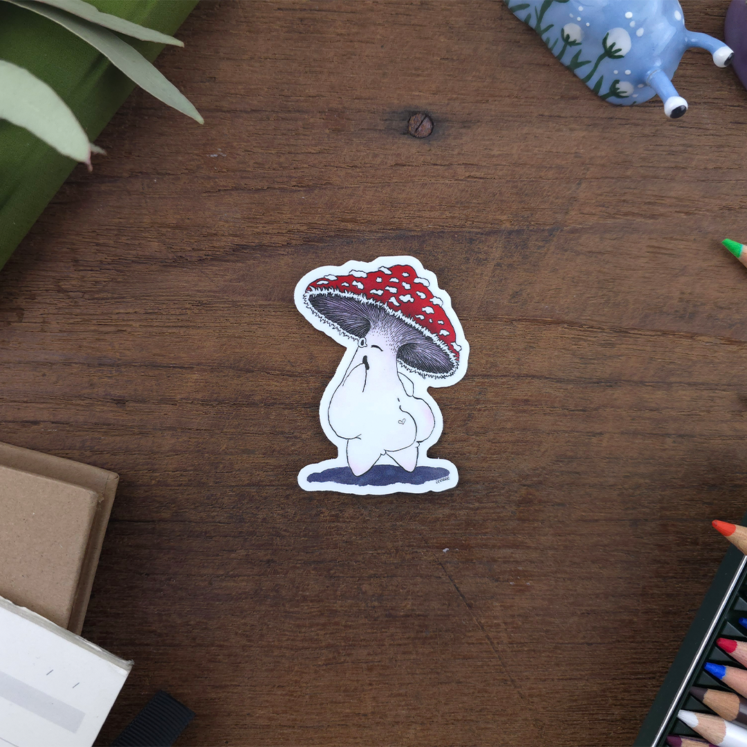 Cheeky Sticker