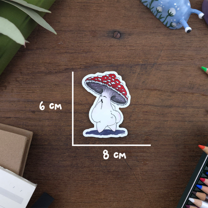 Cheeky vinyl Sticker