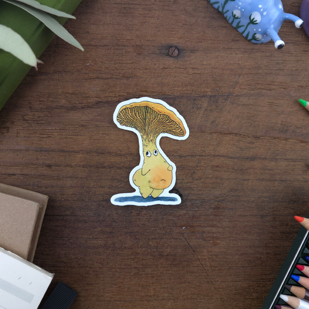 Full and Confused Sticker