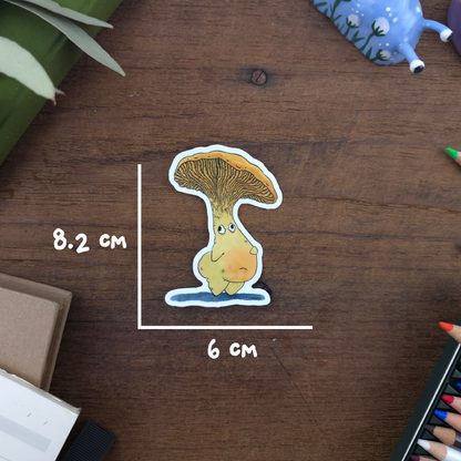 Full and Confused vinyl Sticker