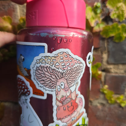 Reverse Mermaid  Vinyl Sticker